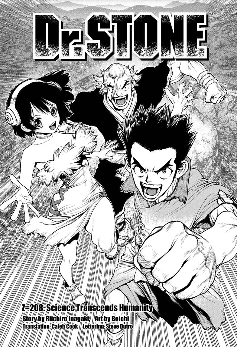 Dr. Stone Chap 208 - Next Chap 209