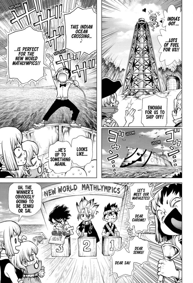 Dr. Stone Chap 208 - Next Chap 209