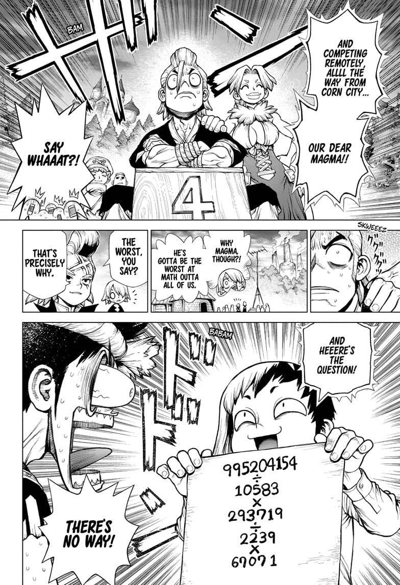 Dr. Stone Chap 208 - Next Chap 209