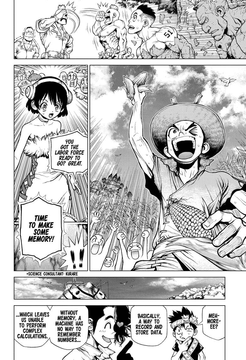 Dr. Stone Chap 208 - Next Chap 209