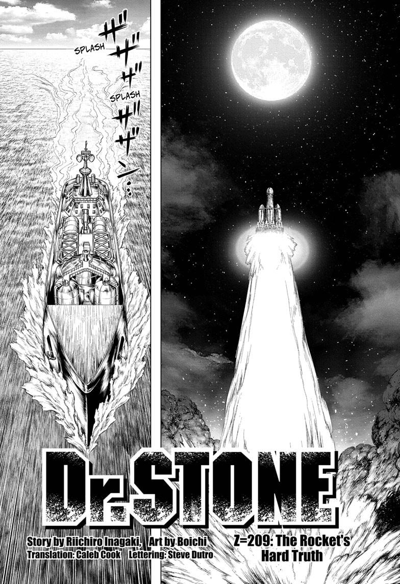 Dr. Stone Chap 209 - Next Chap 210