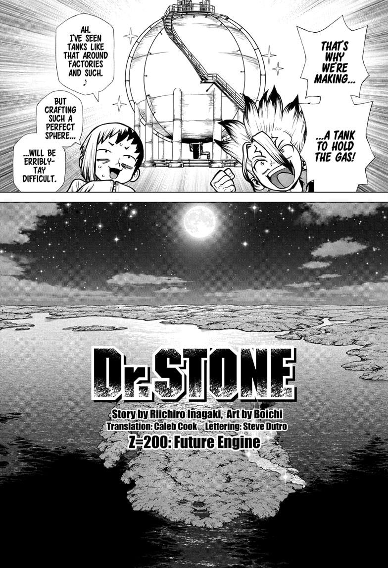Dr. Stone Chap 200 - Next Chap 201