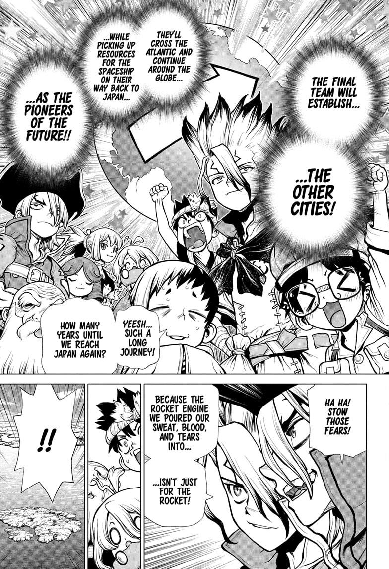 Dr. Stone Chap 200 - Next Chap 201