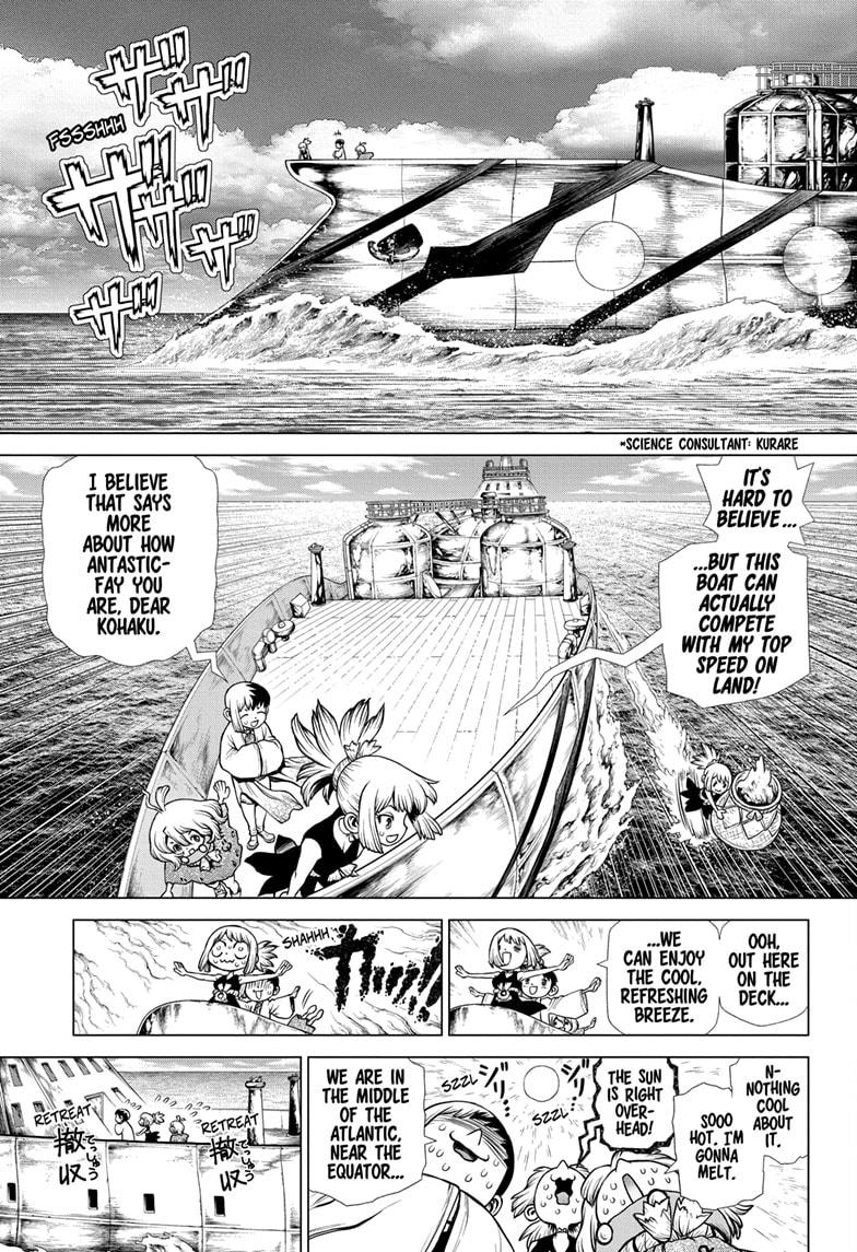 Dr. Stone Chap 201 - Next Chap 202