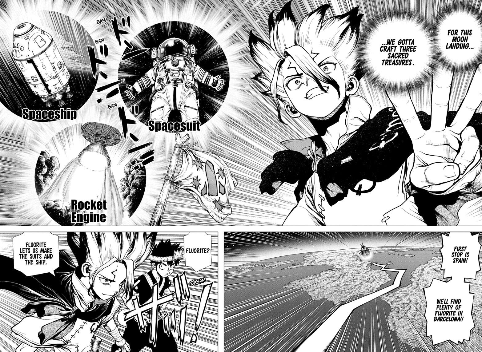 Dr. Stone Chap 201 - Next Chap 202