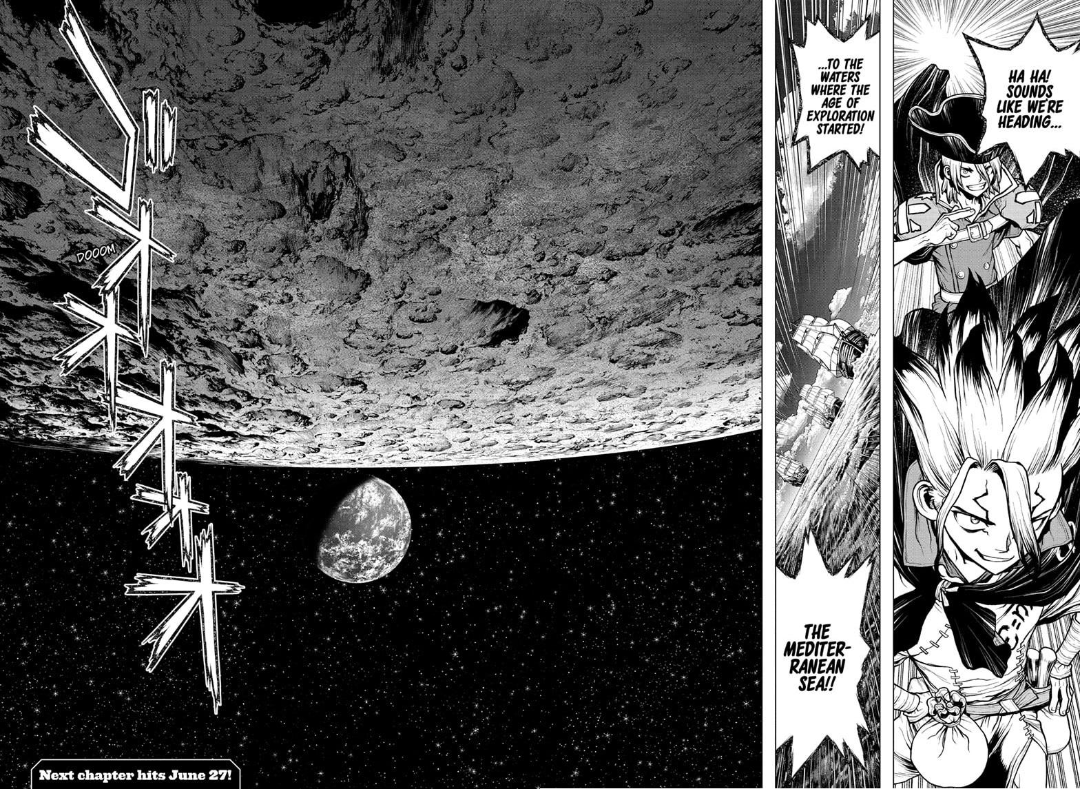 Dr. Stone Chap 201 - Next Chap 202