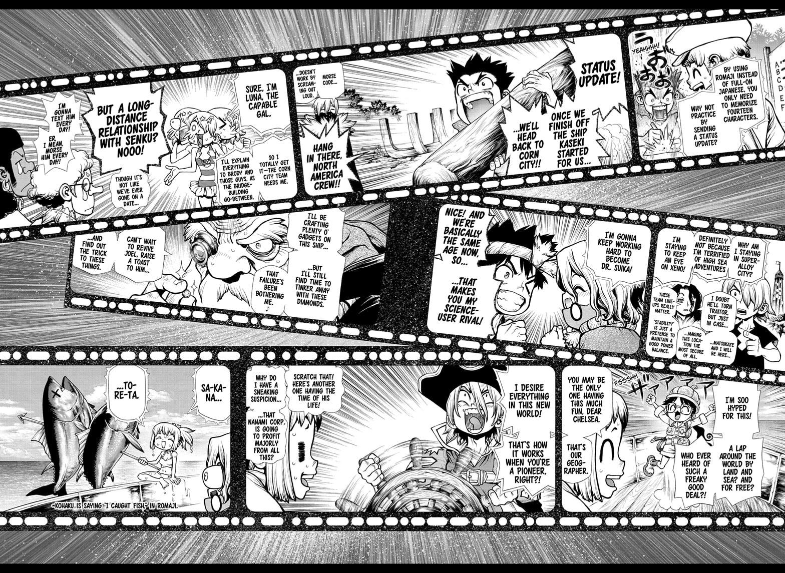 Dr. Stone Chap 201 - Next Chap 202
