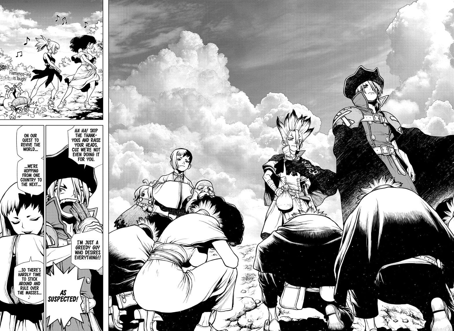 Dr. Stone Chap 202 - Next Chap 203