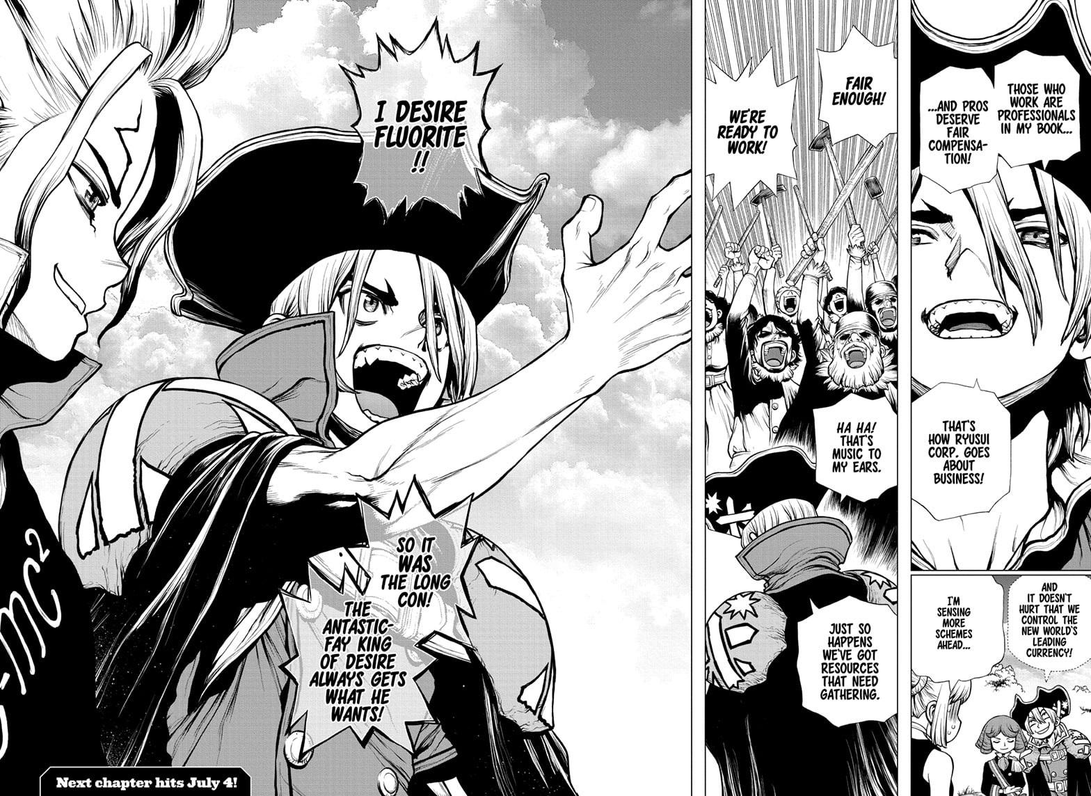 Dr. Stone Chap 202 - Next Chap 203