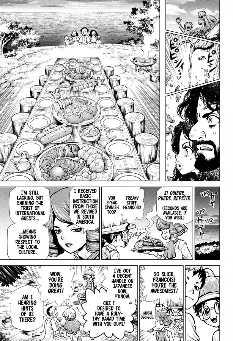 Dr. Stone Chap 202 - Next Chap 203