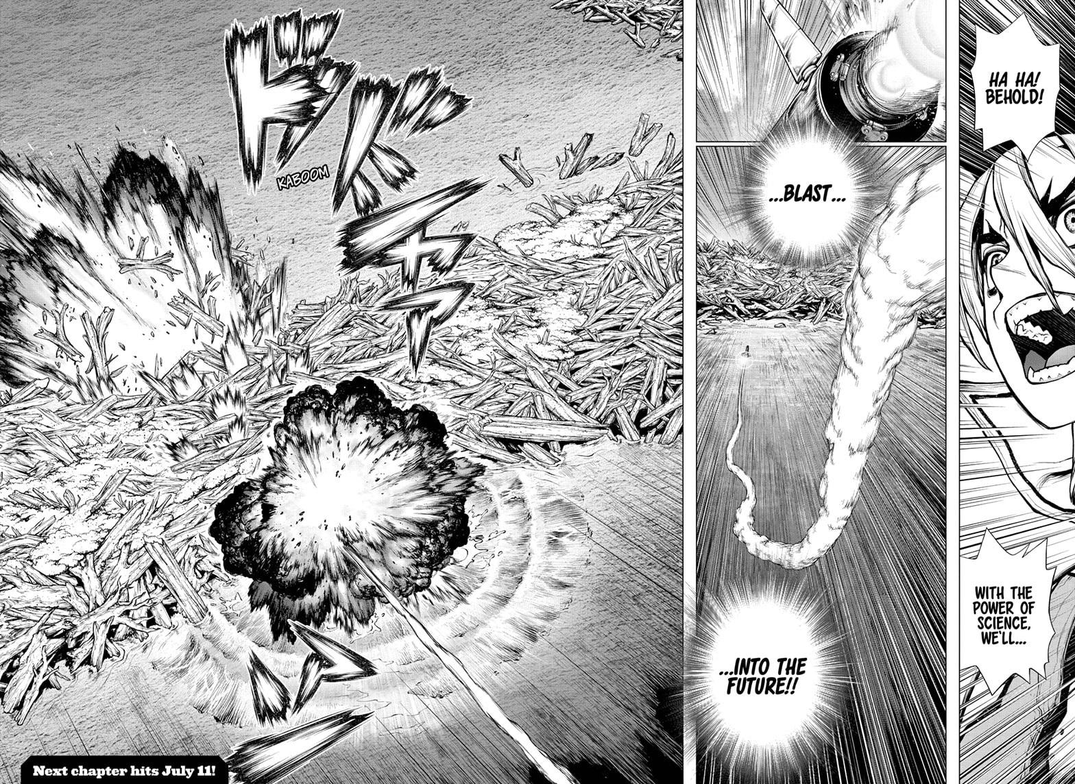 Dr. Stone Chap 203 - Next Chap 204