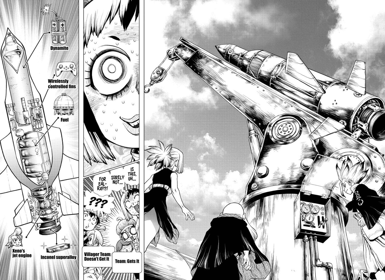 Dr. Stone Chap 203 - Next Chap 204