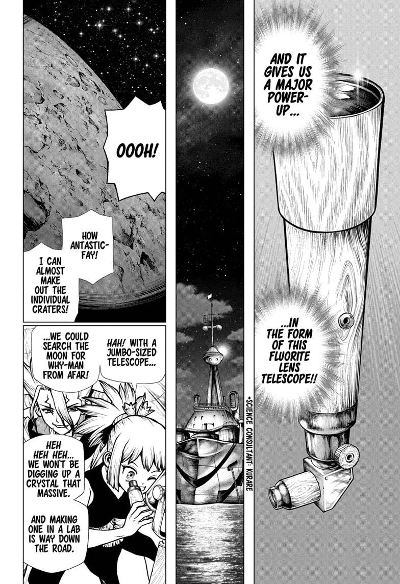 Dr. Stone Chap 203 - Next Chap 204