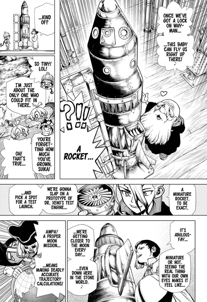 Dr. Stone Chap 203 - Next Chap 204