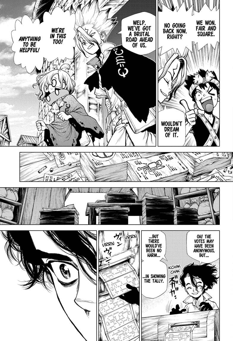 Dr. Stone Chap 217 - Next Chap 218