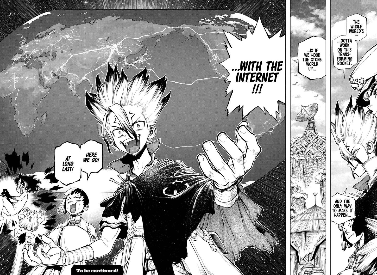 Dr. Stone Chap 217 - Next Chap 218