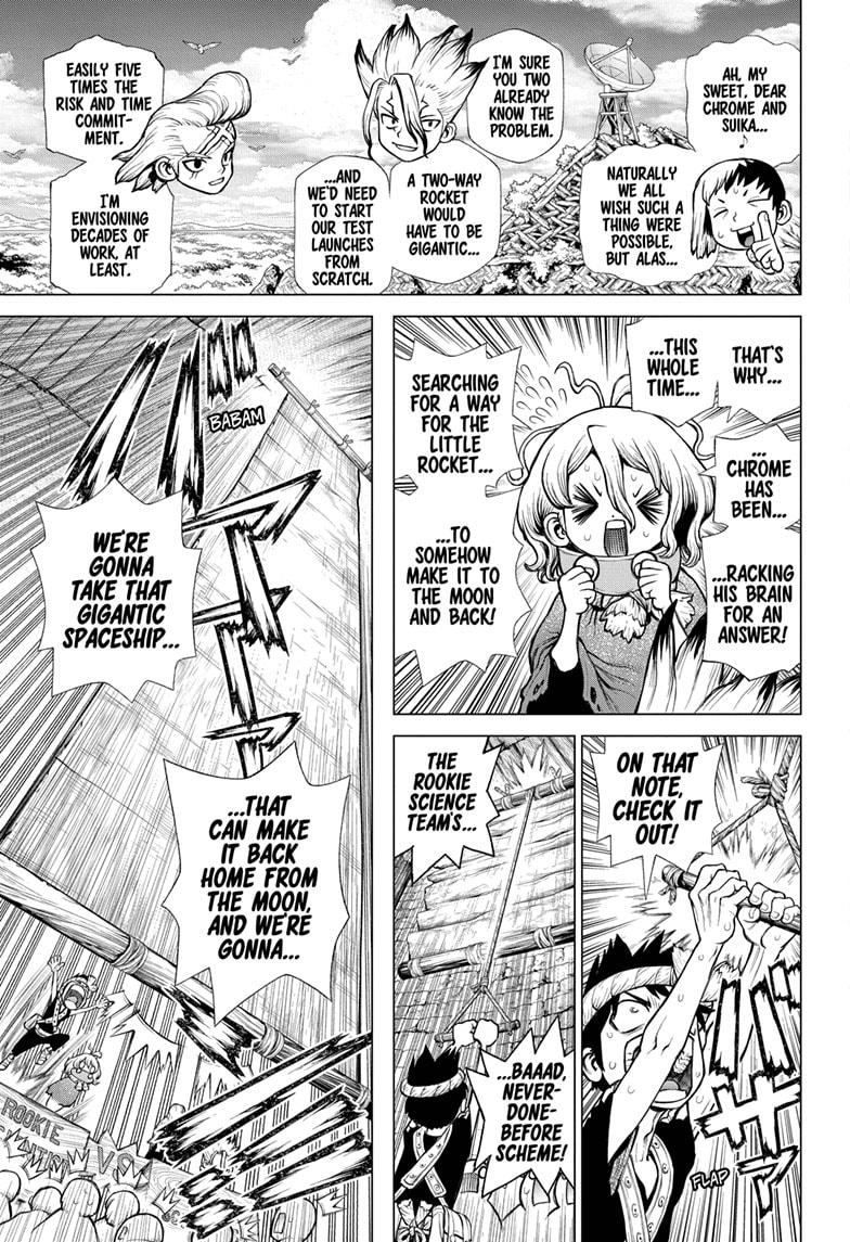 Dr. Stone Chap 217 - Next Chap 218