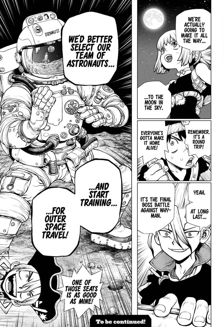 Dr. Stone Chap 218 - Next Chap 219