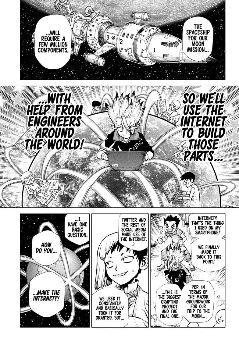Dr. Stone Chap 218 - Next Chap 219