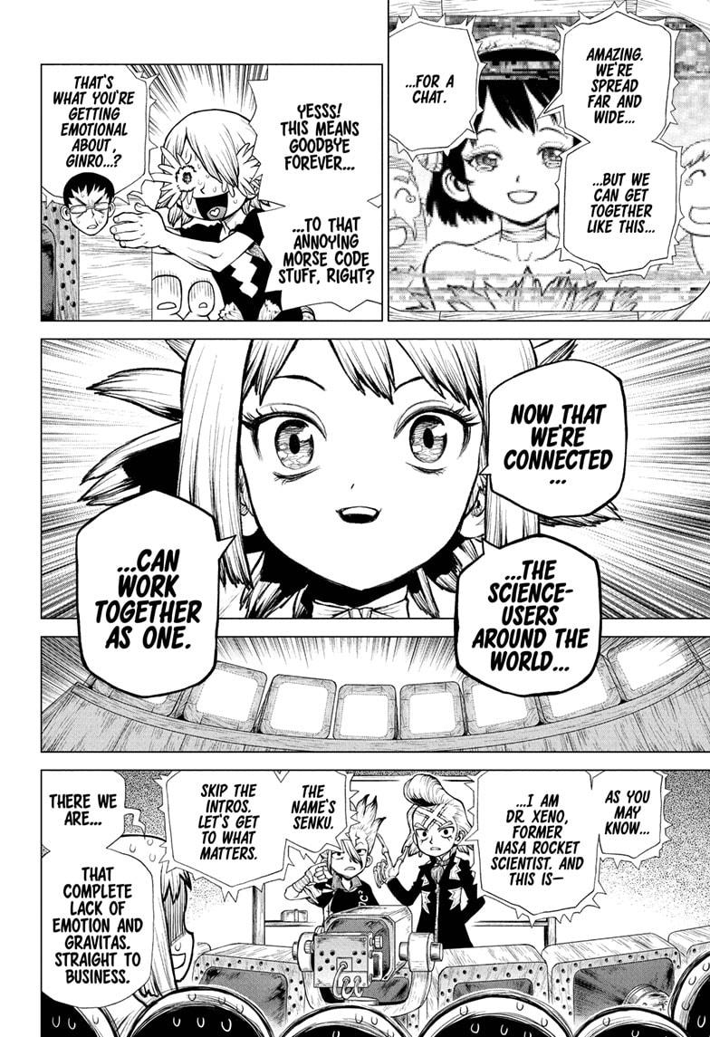 Dr. Stone Chap 218 - Next Chap 219