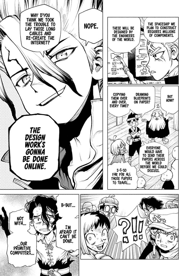 Dr. Stone Chap 218 - Next Chap 219