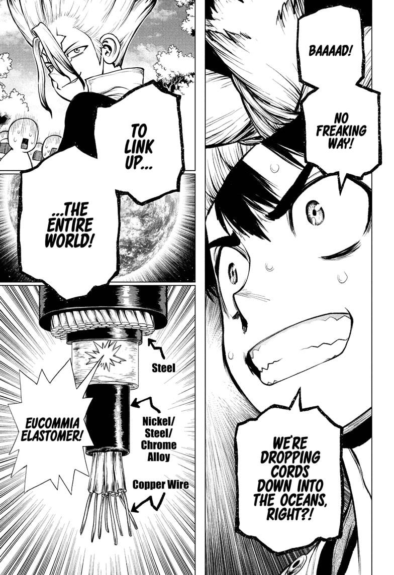 Dr. Stone Chap 218 - Next Chap 219