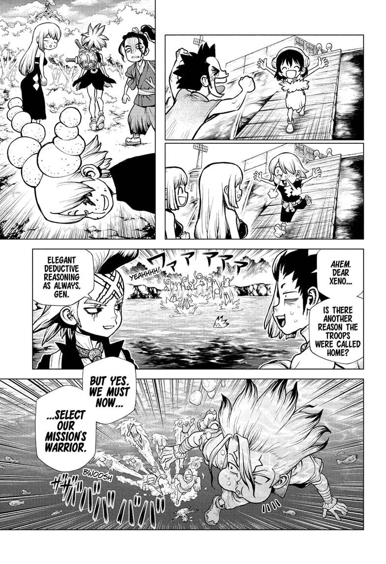 Dr. Stone Chap 219 - Next Chap 220