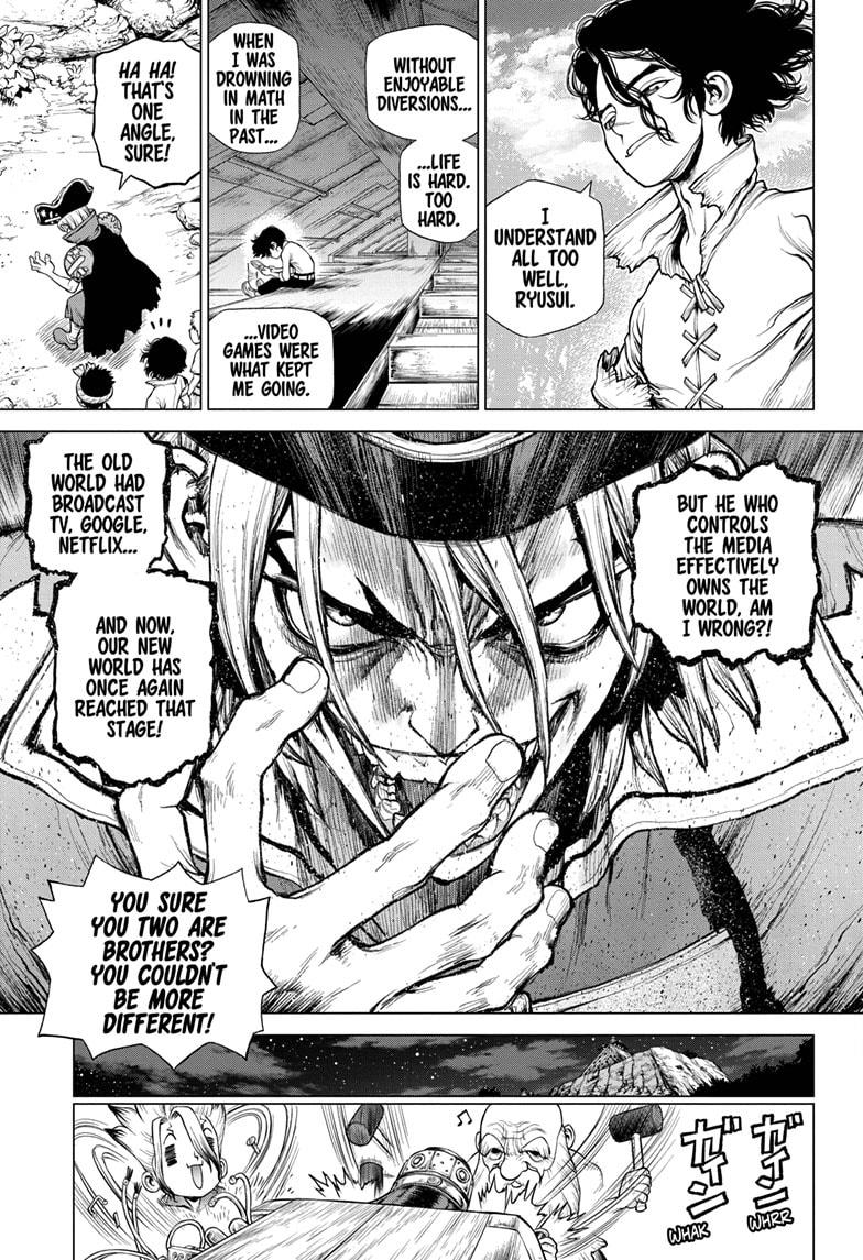 Dr. Stone Chap 213 - Next Chap 214