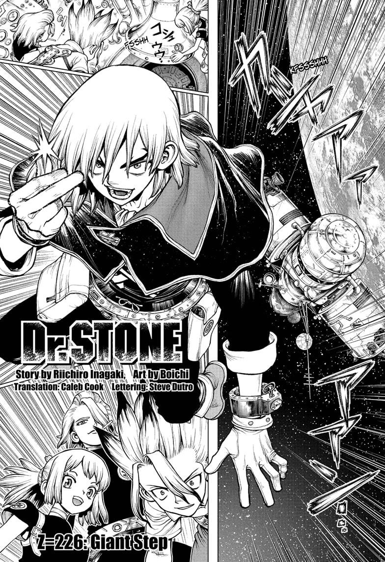 Dr. Stone Chap 226 - Next Chap 227
