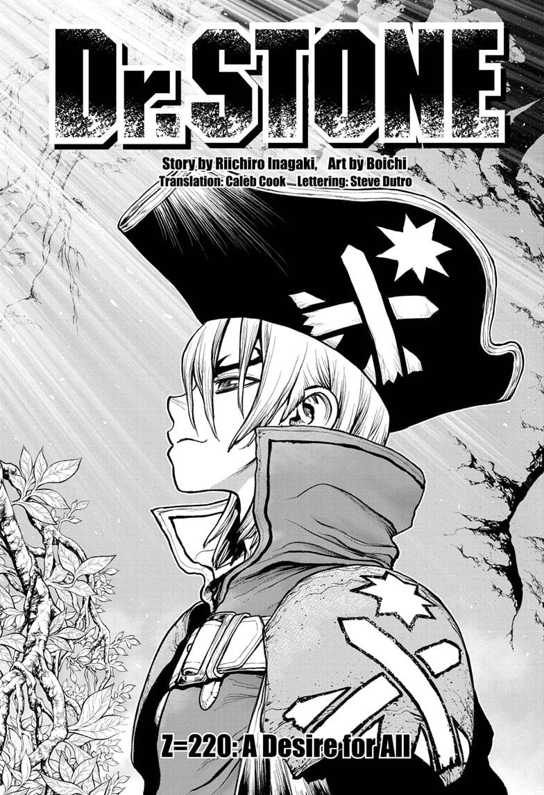 Dr. Stone Chap 220 - Next Chap 221