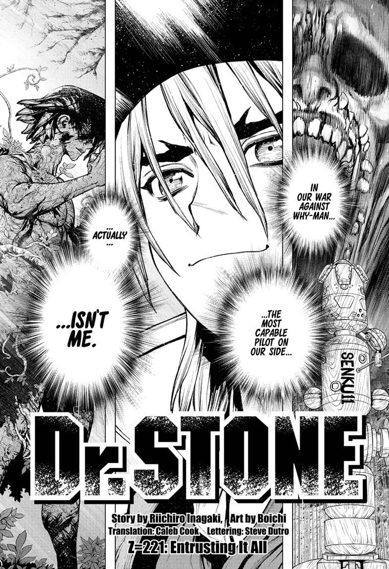 Dr. Stone Chap 221 - Next Chap 222