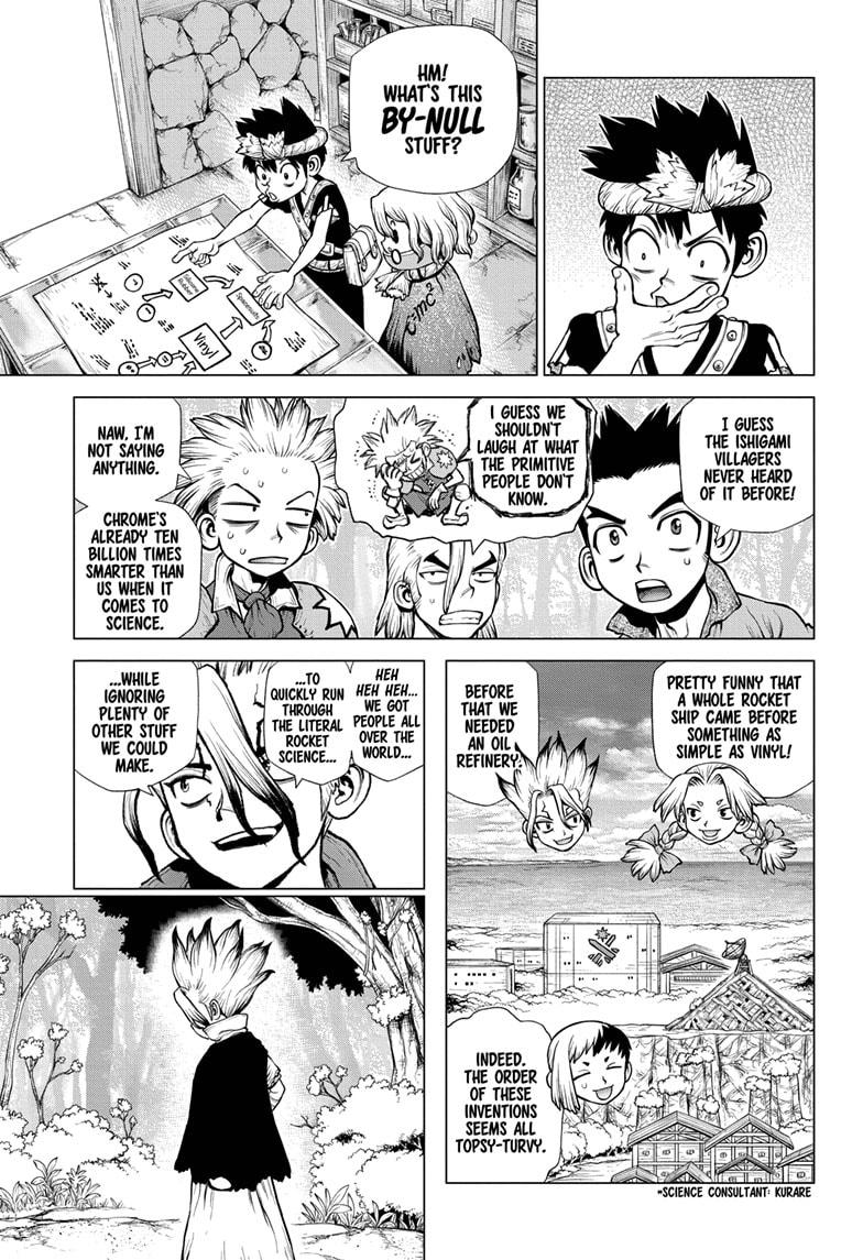 Dr. Stone Chap 222 - Next Chap 223