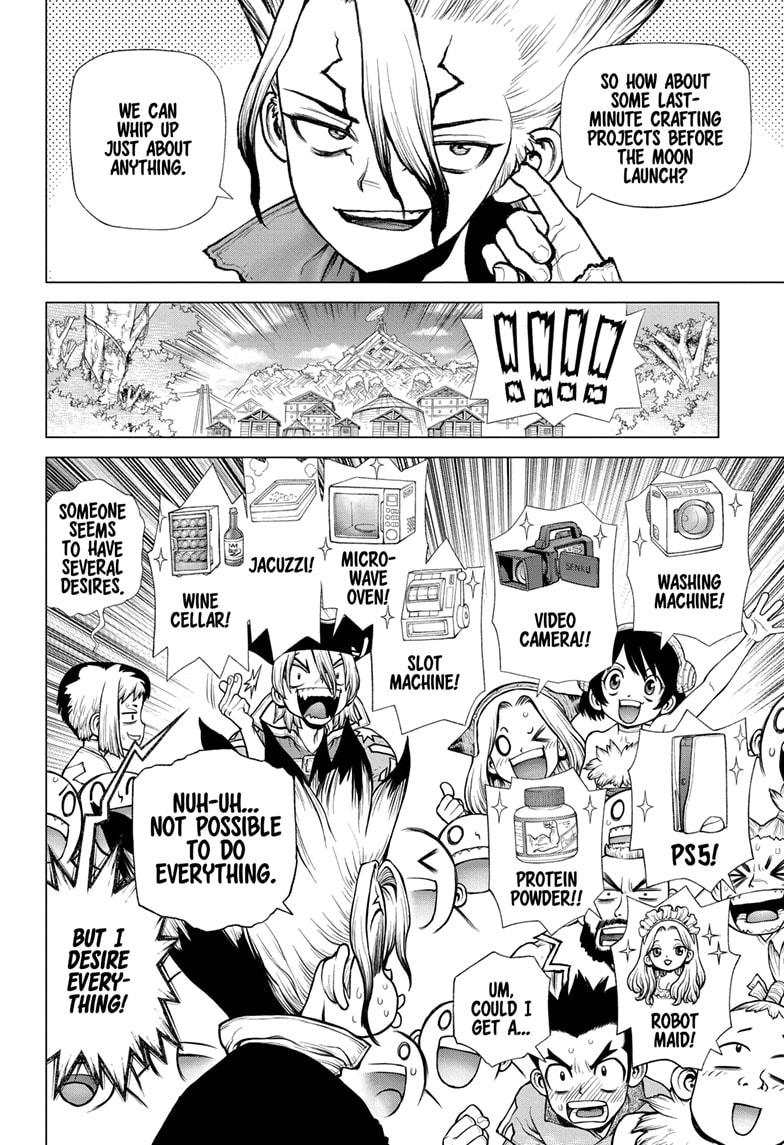 Dr. Stone Chap 222 - Next Chap 223