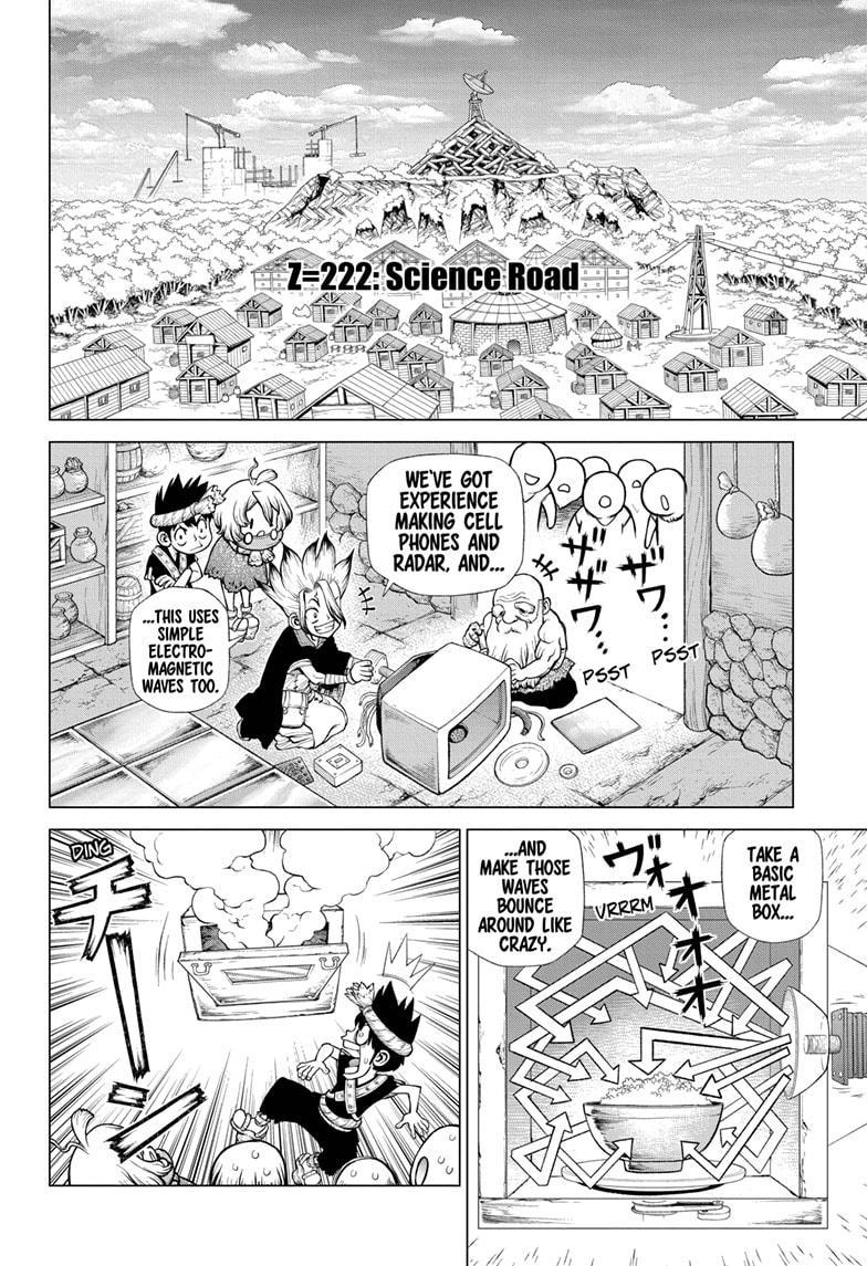 Dr. Stone Chap 222 - Next Chap 223
