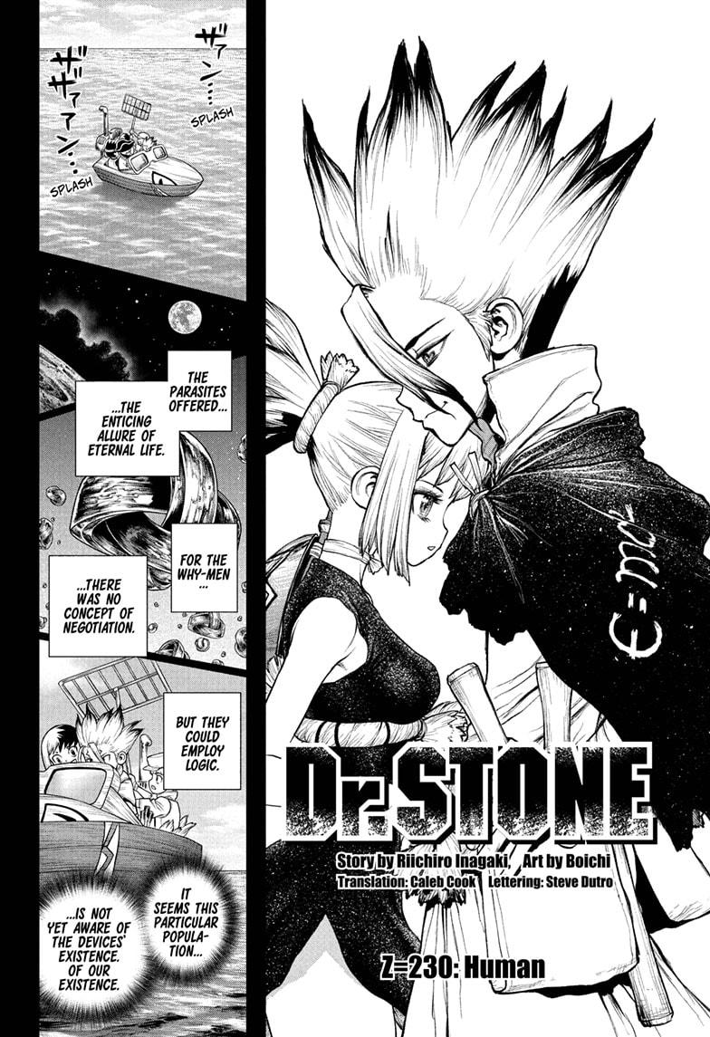 Dr. Stone Chap 230 - Next Chap 231
