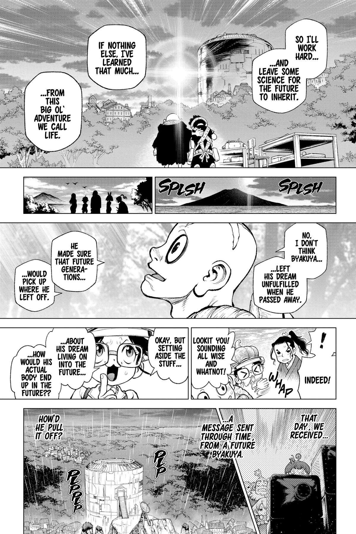 Dr. Stone Chap 232.8 - Next Chap 233.8