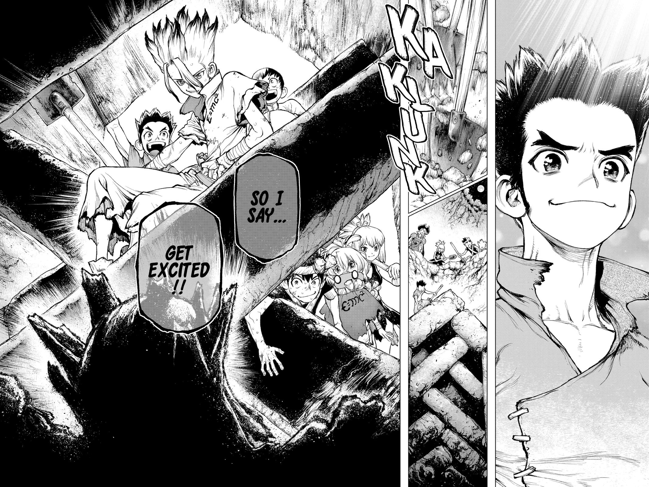Dr. Stone Chap 232.8 - Next Chap 233.8