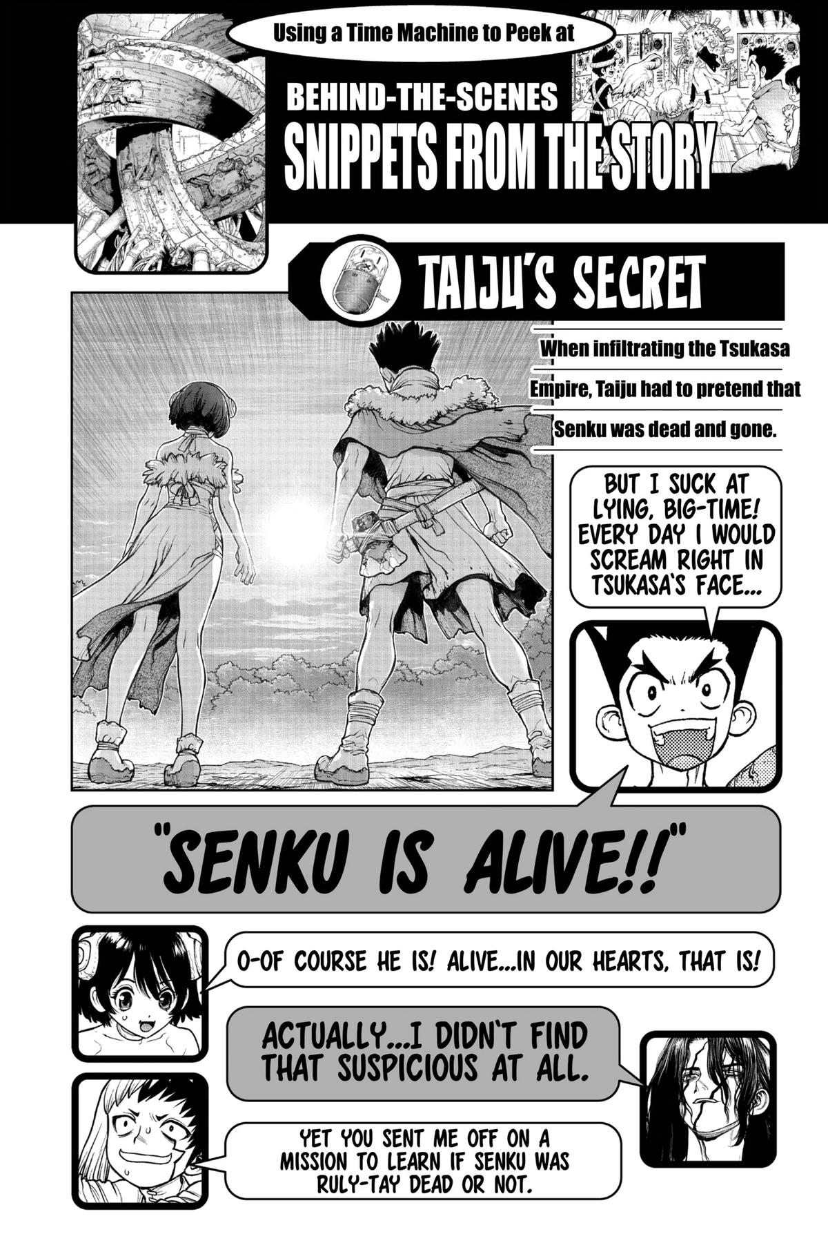 Dr. Stone Chap 232.8 - Next Chap 233.8