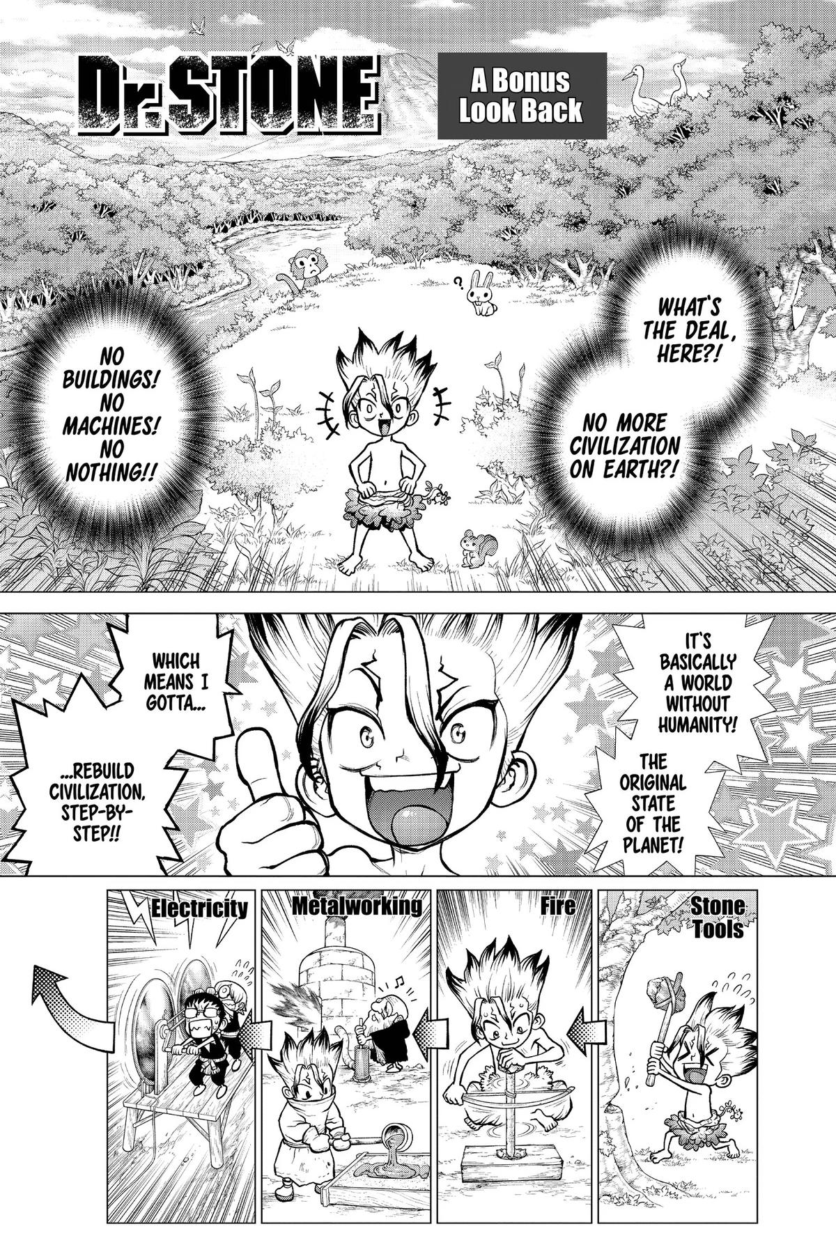 Dr. Stone Chap 232.8 - Next Chap 233.8