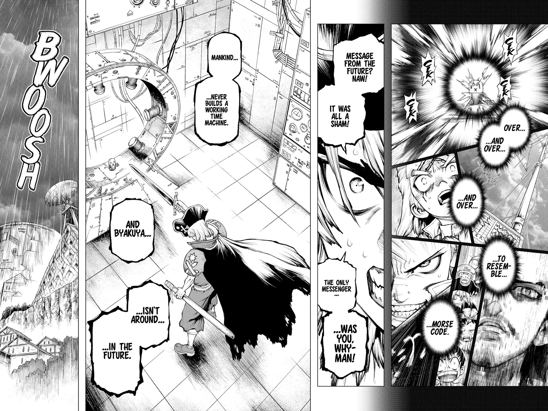 Dr. Stone Chap 232.8 - Next Chap 233.8