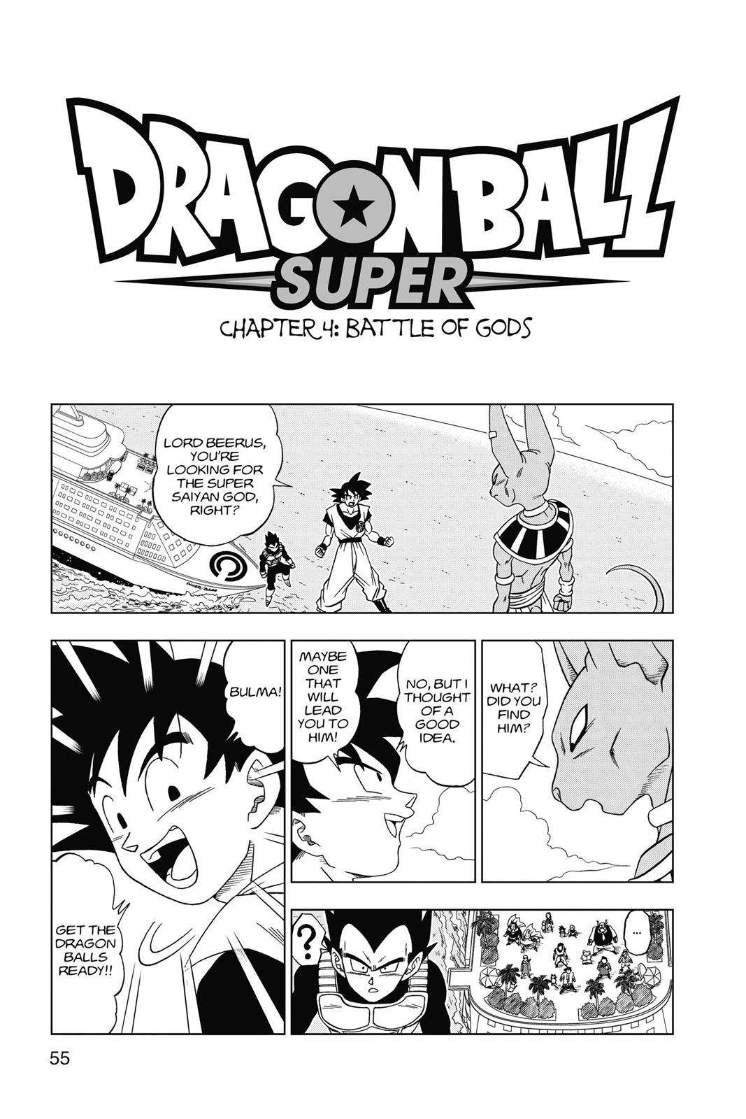 Dragon Ball Super Chap 4 - Next Chap 5