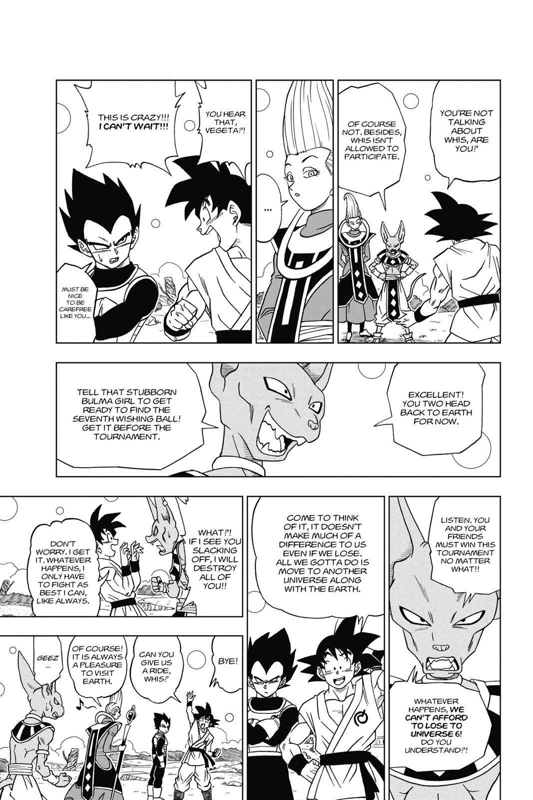 Dragon Ball Super Chap 6 - Next Chap 7