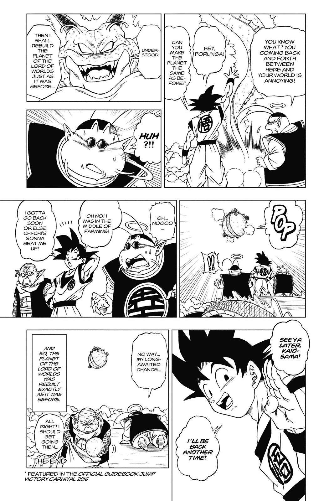 Dragon Ball Super Chap 9 - Next Chap 10