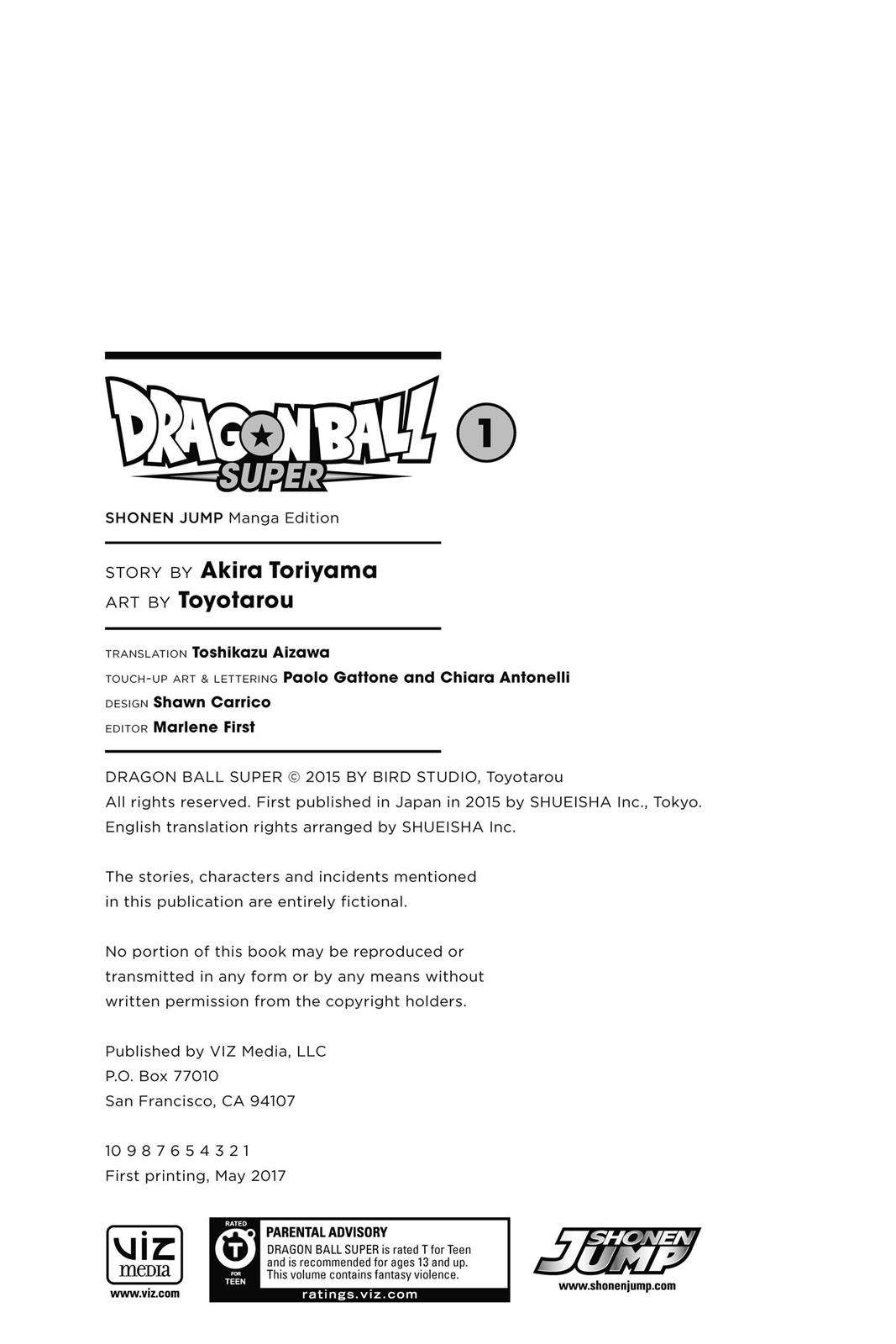 Dragon Ball Super Chap 1 - Next Chap 2