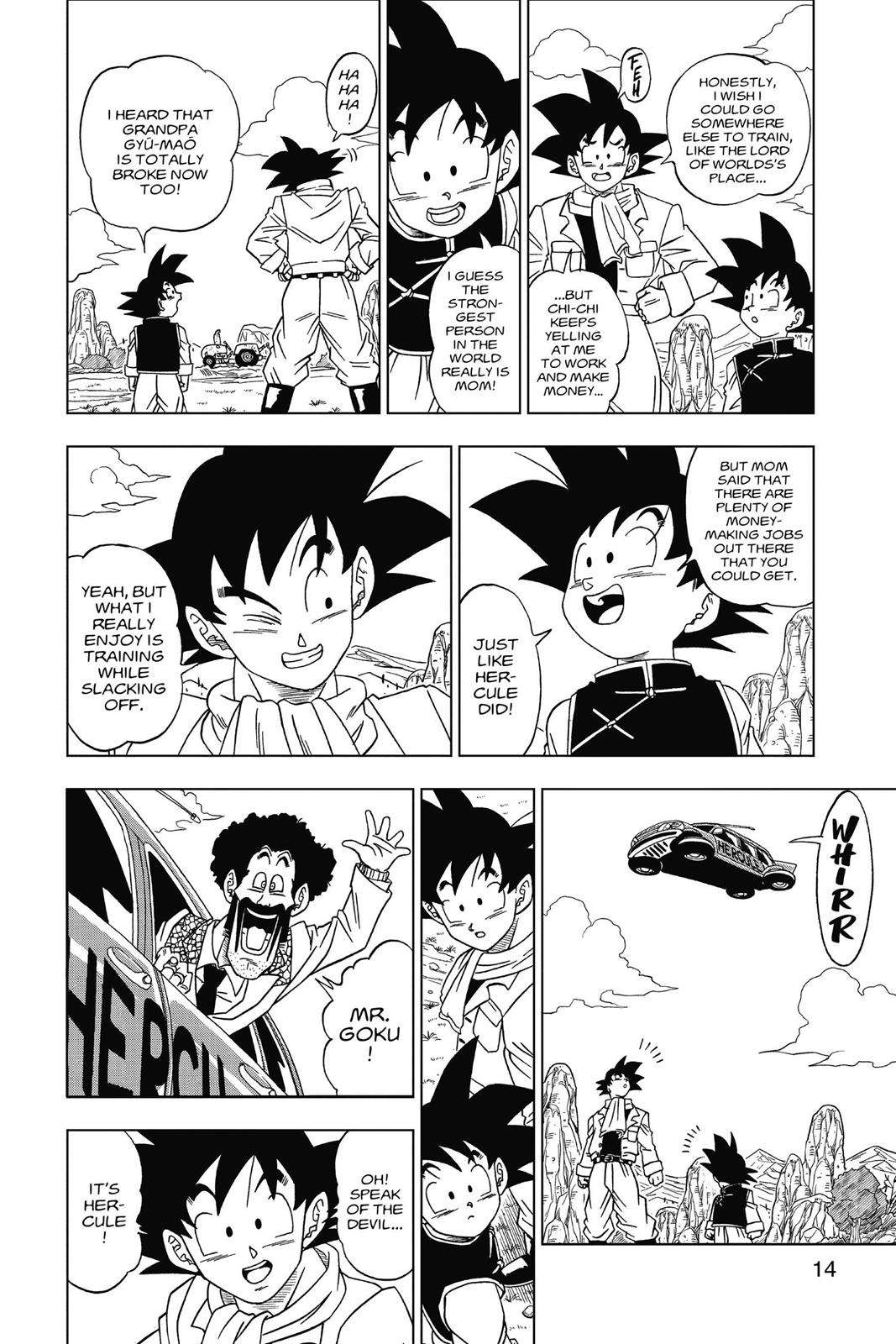 Dragon Ball Super Chap 1 - Next Chap 2