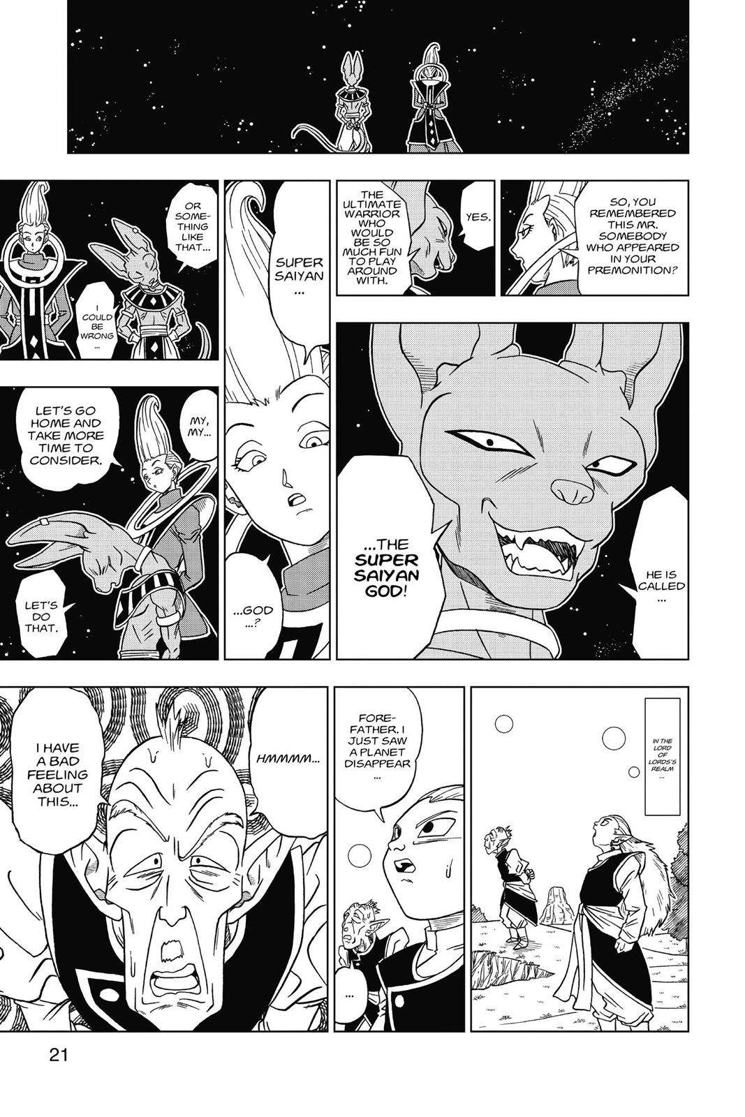 Dragon Ball Super Chap 1 - Next Chap 2