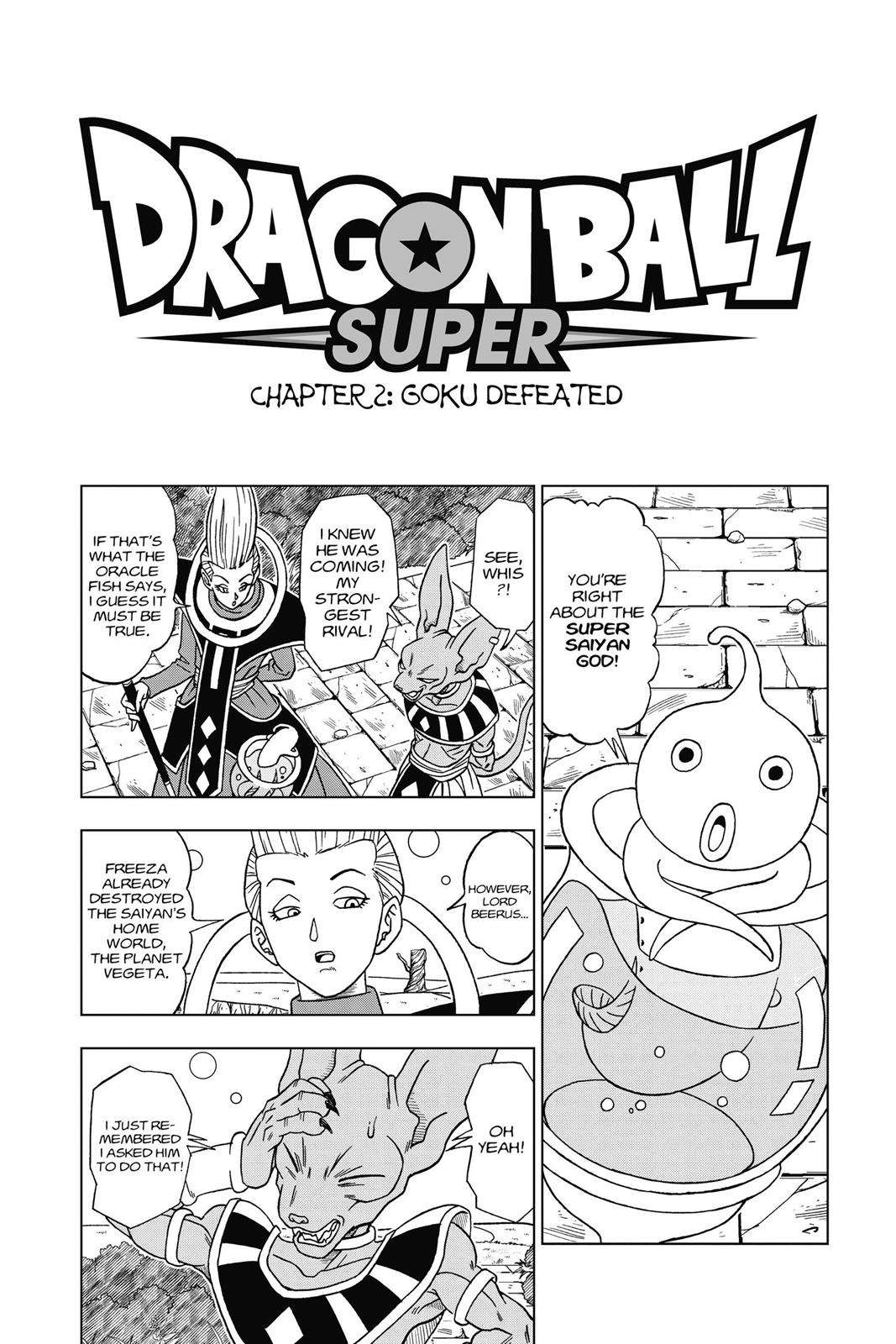 Dragon Ball Super Chap 2 - Next Chap 3