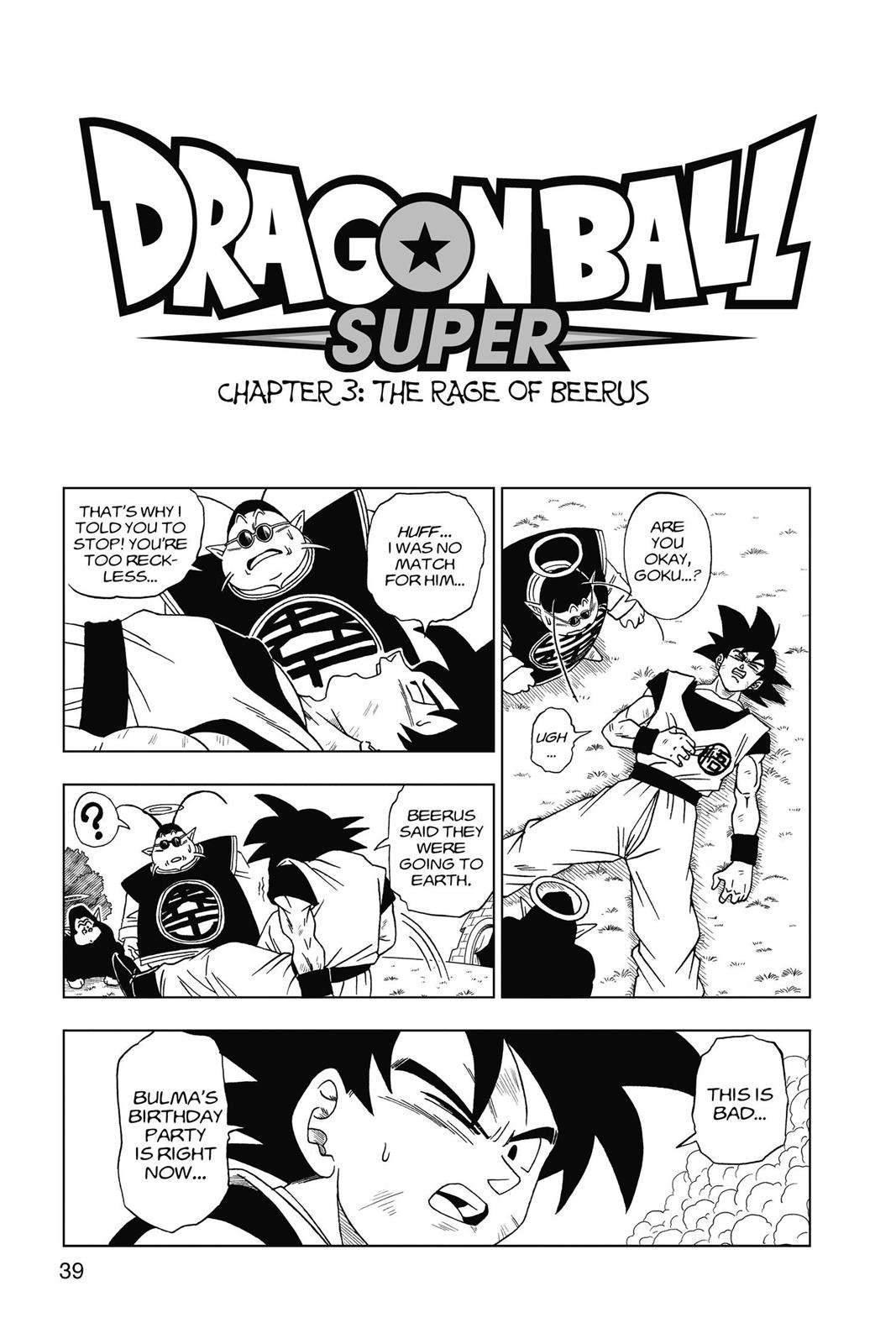 Dragon Ball Super Chap 3 - Next Chap 4