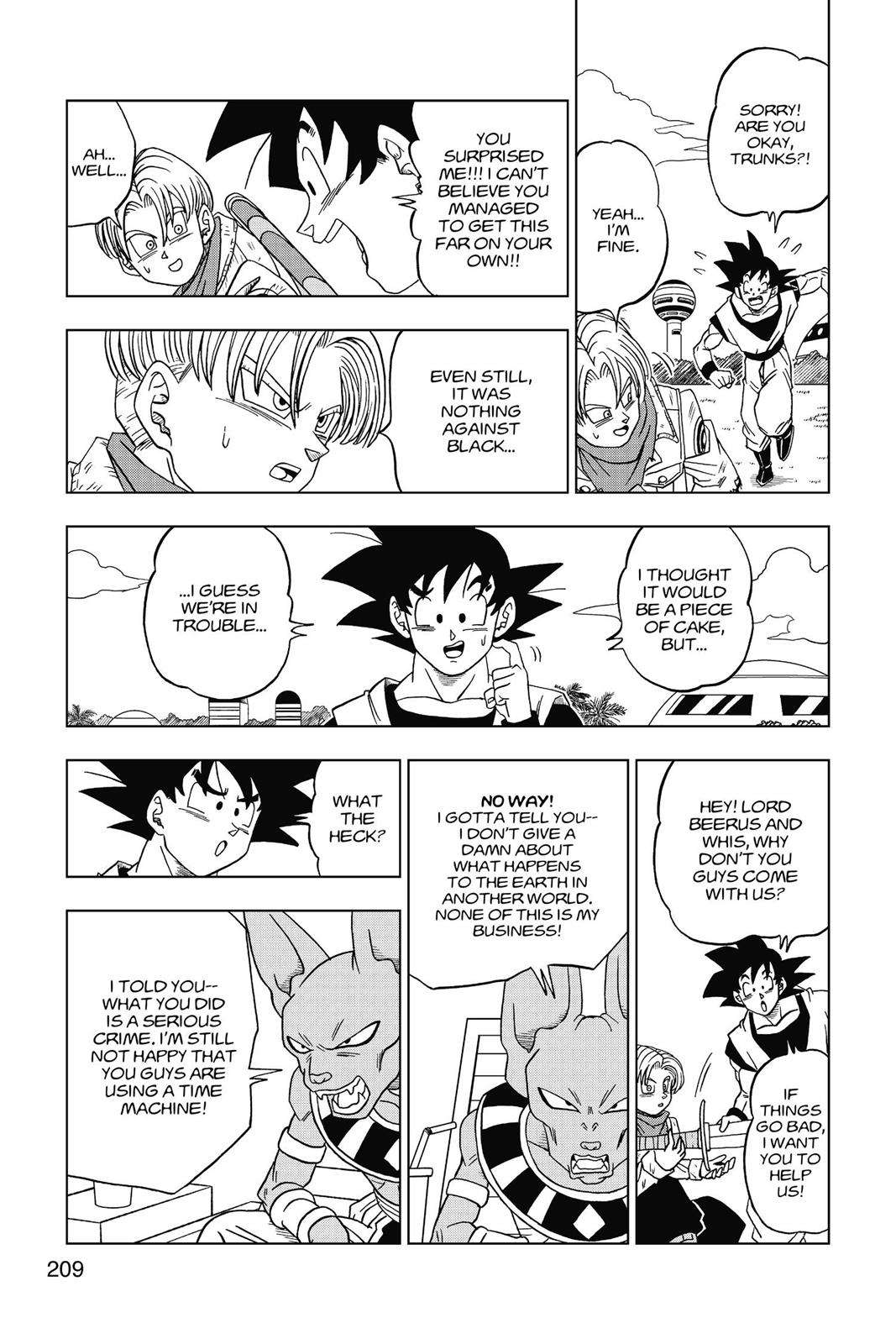 Dragon Ball Super Chap 15 - Next Chap 16
