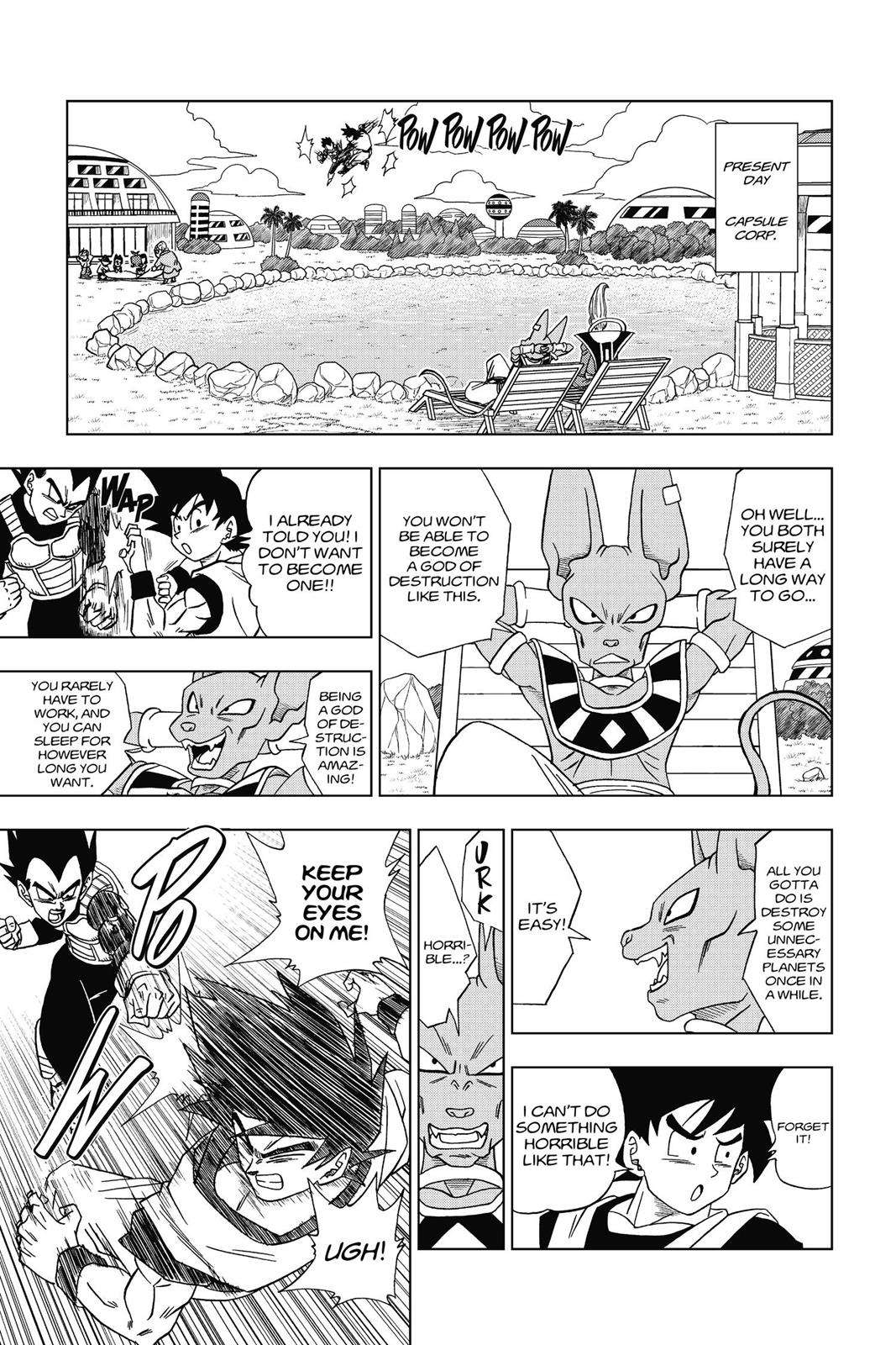 Dragon Ball Super Chap 15 - Next Chap 16